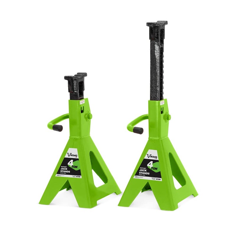 AFF مجموعة دعائم جاك AFF فايكنغ 4 طن - دعائم جاك ثقيلة الوزن بنمط رافعة - زوج - Image 1